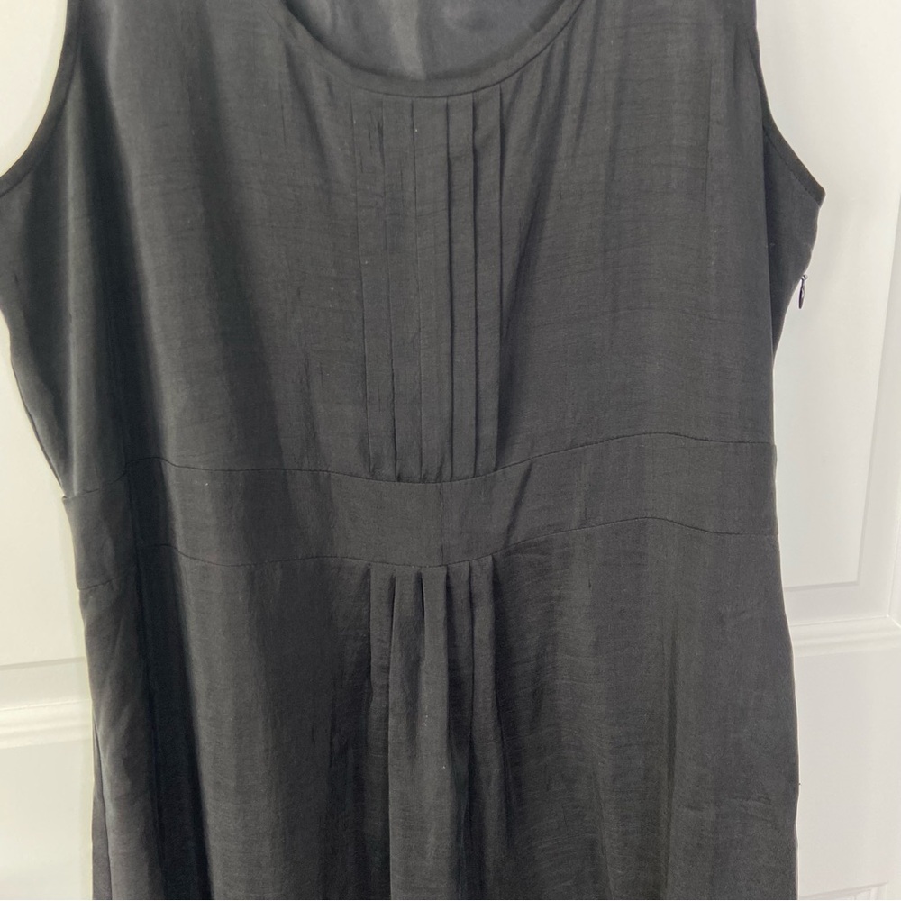 Eileen Fisher Silk Shift Dress, EUC, size MP - Picture 2 of 7
